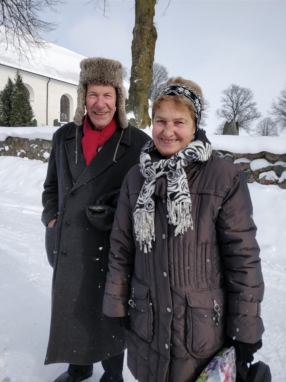 Syskonen Ejnar och Birgitta 2018