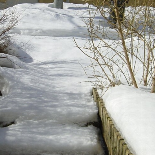 snö i massor mars 2005