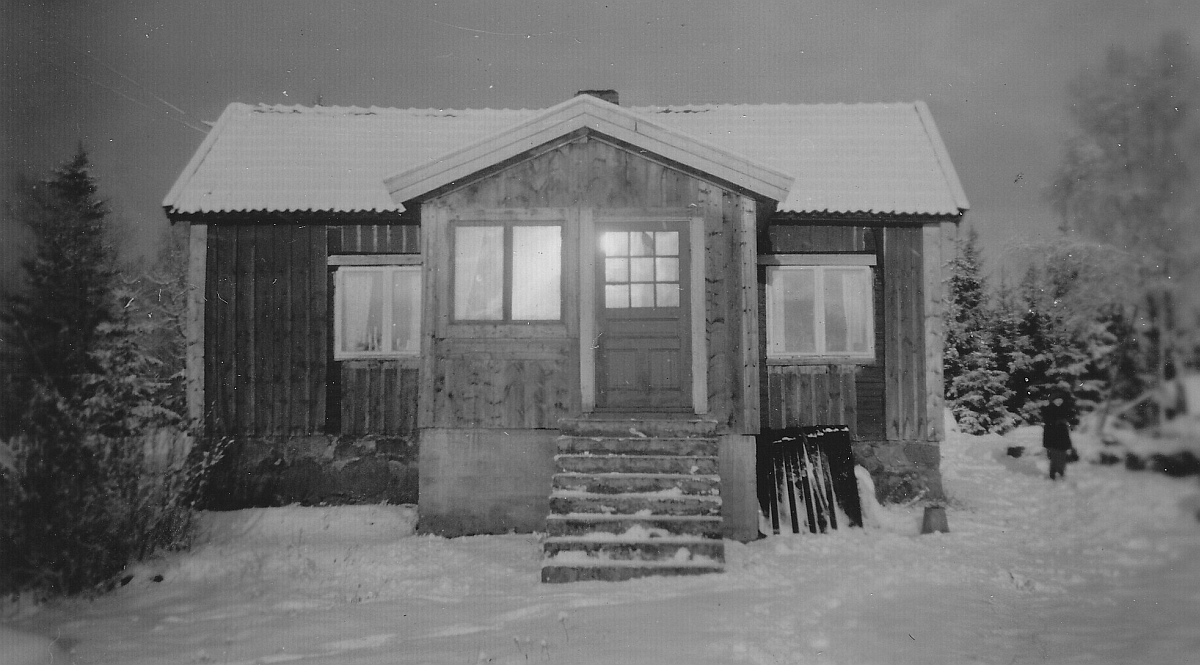 huset 2 i snö