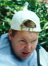 Gunnar Ekström i Bergianska, juni 2000