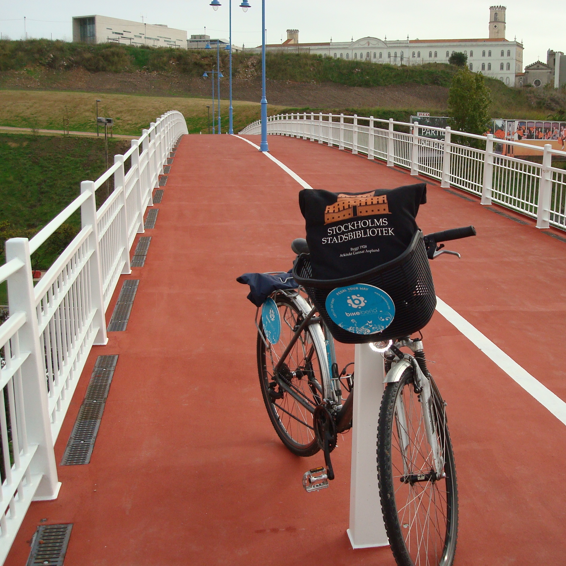 cykelbro i Lissabon