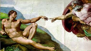 Skapelsen av Michelangelo (1512)