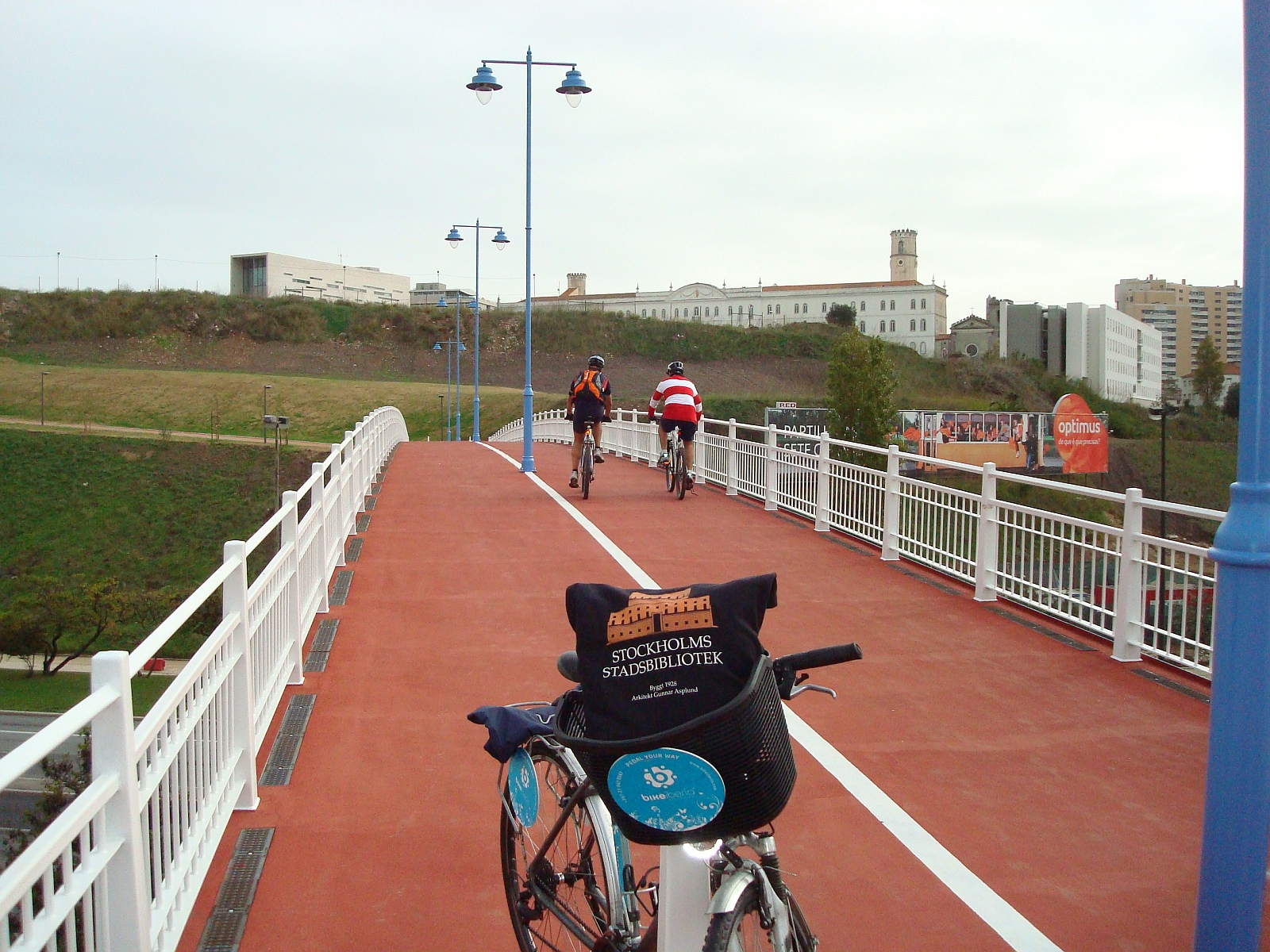 Cyklister i Lissabon november 2009